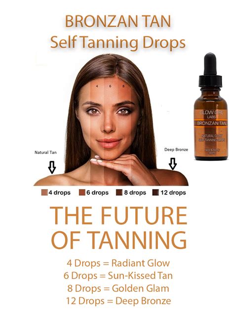 self tanning glow drops